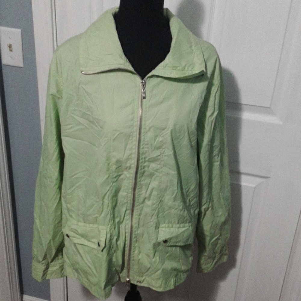 STYLE AND CO. SPORT Womens Rain coat